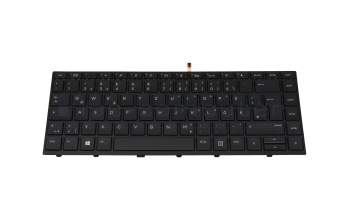 46M0EQKB0003 original HP keyboard DE (german) black/black with backlight