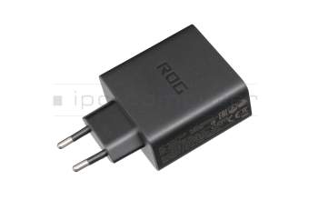 USB-C AC-adapter 65 Watt EU wallplug small original for Asus ROG Phone (ZS600KL)