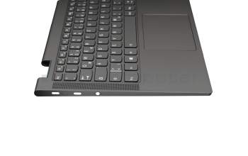 51CQ06P05XN original Lenovo keyboard incl. topcase DE (german) grey/grey with backlight