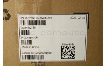 Lenovo 5A30W89269 FRU,7.4L WIFI6E 720/140 ANT