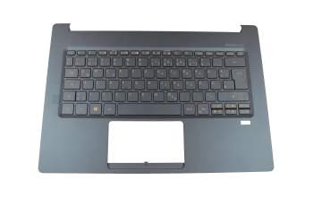 5AD1586600 original Acer keyboard incl. topcase DE (german) anthracite/anthracite with backlight