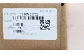 Lenovo 5B10M31752 SecondBattery Q 80T8ULT W/Bezel