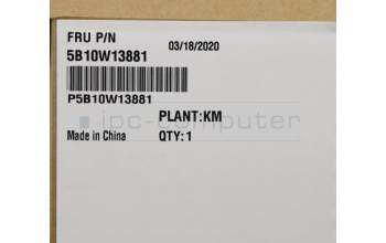 Lenovo 5B10W13881 BATTERY Internal, 4c, 45Wh, LiIon, SMP