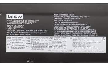 Lenovo 5B11C87808 BATTERY SP/A L20M3PG4 11.52V57Wh3cell