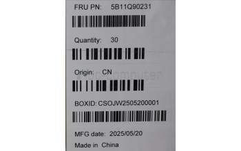 Lenovo 5B11Q90231 Lenovo BATTERY, 7.54V, 38Wh, 2cell