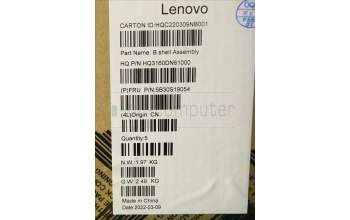Lenovo 5B30S19054 BEZEL LCD Bezel H 21CX W/CAM lens-IR