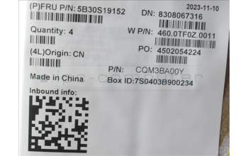 Lenovo 5B30S19152 BEZEL LCD BEZEL W 21KJ RGB