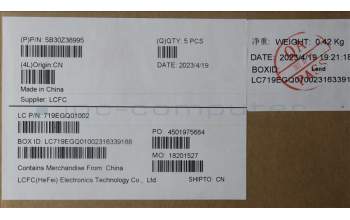 Lenovo 5B30Z38995 KE451_B_COVER_RGB_SUB_ASSY