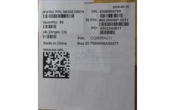 Lenovo 5B30Z39019 BEZEL FRU BEZEL, CLAMSHELL RGB Abby