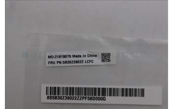 Lenovo 5B30Z39022 BEZEL FRU BEZEL MTM40_B_COVER_5MIR_ASSY