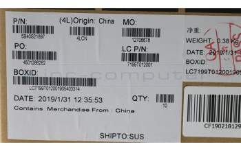 Lenovo 5B40S21897 BRACKET HDD Bracket L 81LH