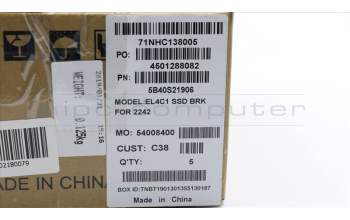 Lenovo 5B40S21906 BRACKET BRACKET C 81N6 FOR SSD 2242