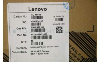 Lenovo 5B40S22108 Camera BRK H 82QS Rear