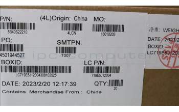 Lenovo 5B40S22210 Bracket L 82WQ DC-IN