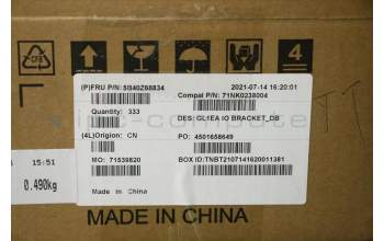 Lenovo 5B40Z68834 FRU BRACKET IO_DB