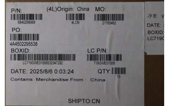 Lenovo 5B40Z68968 MPV60_USBA_BKT