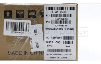 Lenovo 5C10F78825 CABLE DC-IN Cable C Y50-70