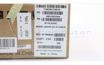 Lenovo 5C10L82892 CABLE DC-IN Cable C 80UD