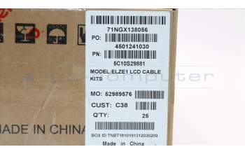 Lenovo 5C10S29881 CABLE LCD cable C 81JL IVO+BOE
