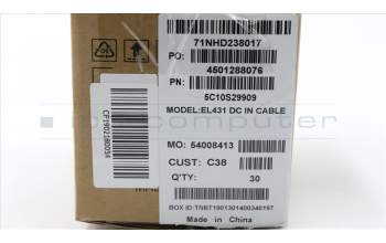 Lenovo 5C10S29909 CABLE DC IN CABLE C 81N7