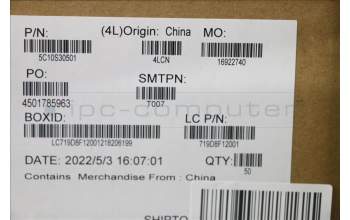 Lenovo 5C10S30501 CABLE Power Board Cable L 82QE