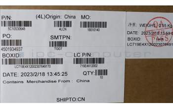 Lenovo 5C10S30648 COVER Cover L 82XA HINGE_CAP_AG