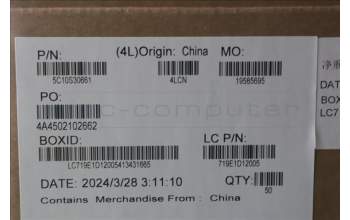 Lenovo 5C10S30661 Cable L 82YU TP Cable MGE