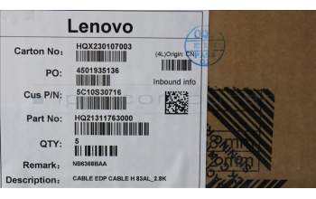 Lenovo 5C10S30716 EDP CABLE H 83AL_2.8K