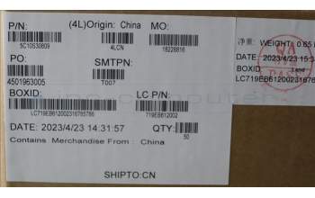 Lenovo 5C10S30809 CABLE Camera CABLE L83BY NT
