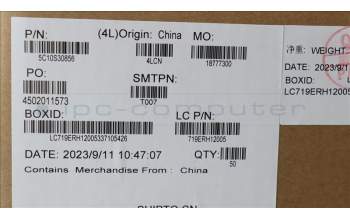 Lenovo 5C10S30856 CABLE Cable L83AG for hinge cap LIGHTING