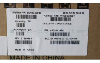 Lenovo 5C10S30934 CABLE camera cable C 83DV