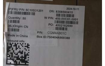 Lenovo 5C10S31201 CABLE CABLE W 83J2 Sensor-Camera