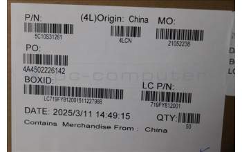 Lenovo 5C10S31261 Cable L 83K1 EDP HIGH-TEK