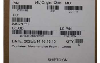 Lenovo 5C10S31546 Cable L 21R0 IO/B HZD