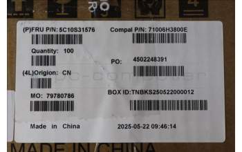 Lenovo 5C10S31576 CABLE IO FFC C 83JH