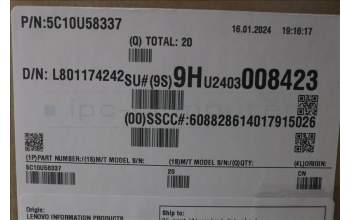 Lenovo 5C10U58337 Fru,SATA signal &power cable,125mm