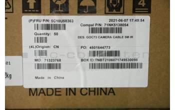 Lenovo 5C10U58363 H-CONN SET CAMERA_IR TEFLON