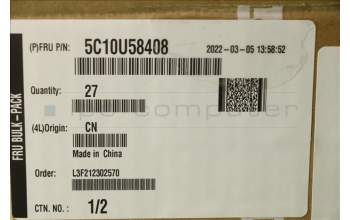 Lenovo 5C10U58408 CABLE Fru185mmSATA 1 latch R_angle_TCO8