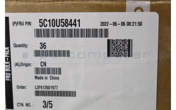 Lenovo 5C10U58441 CABLE Fru,8pin to 8 pin 100mm Cab_TCO9