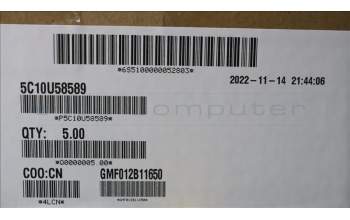 Lenovo 5C10U58589 CABLE Fru,Manual HDD Tray SAS Cable_TCO8