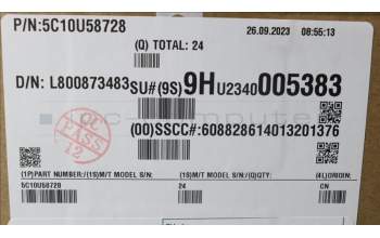 Lenovo 5C10U58728 Fru,SATA PWR(320+40+40mm)_TCO8.0