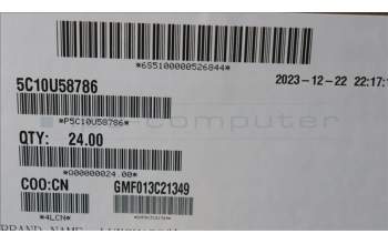 Lenovo 5C10U58786 Fru260mmSATA w_o lath R_angle_TCO8