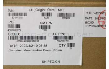 Lenovo 5C10V83233 FPC,TOUCHPAD,Hongyuen