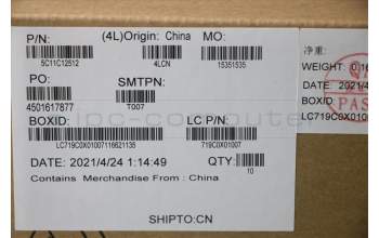 Lenovo 5C11C12512 CABLE H-CONN 1VP M/B-EDP 30P COA+TEF