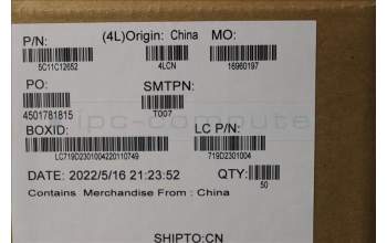 Lenovo 5C11C12652 CABLE FRU Power Cable H-CONN SET M/B