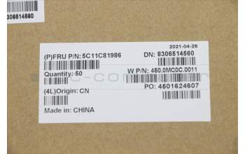 Lenovo 5C11C81986 CABLE Cable,Pen Charger,LX1