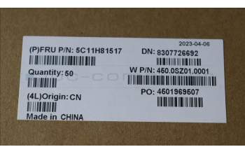 Lenovo 5C11H81517 CABLE FRU CAMERA cable 13W YOGA GEN2