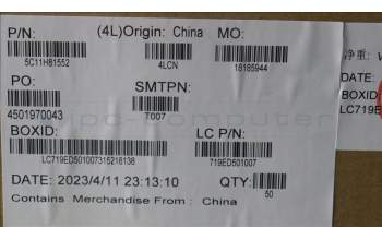 Lenovo 5C11H81552 FRU CABLE PEN CHARGER