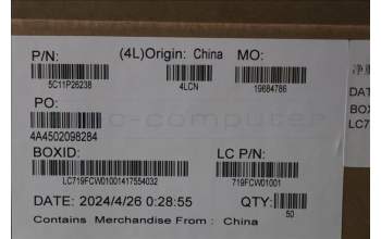 Lenovo 5C11P26238 FRU M/B 2.2K EDP CABLE