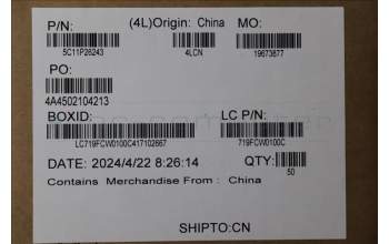 Lenovo 5C11P26243 FRU M/B NFC/B CABLE